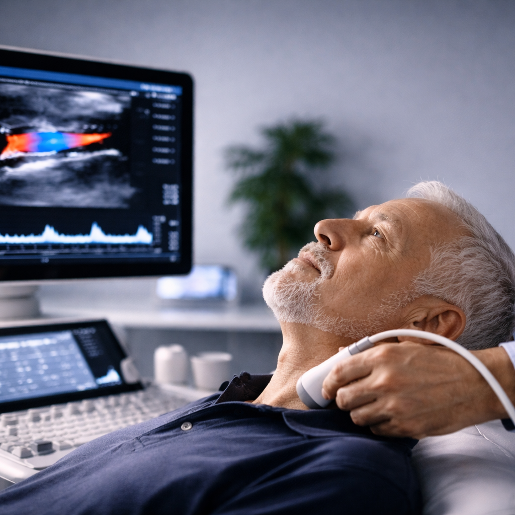 Arzt - Patient Dieses Bild ist mit KI generiert